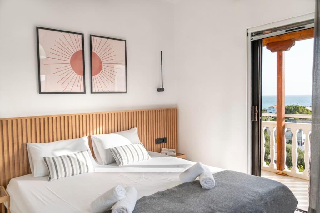 Sea View Studio At Xenios Avlais Alykanas  Phòng bức ảnh